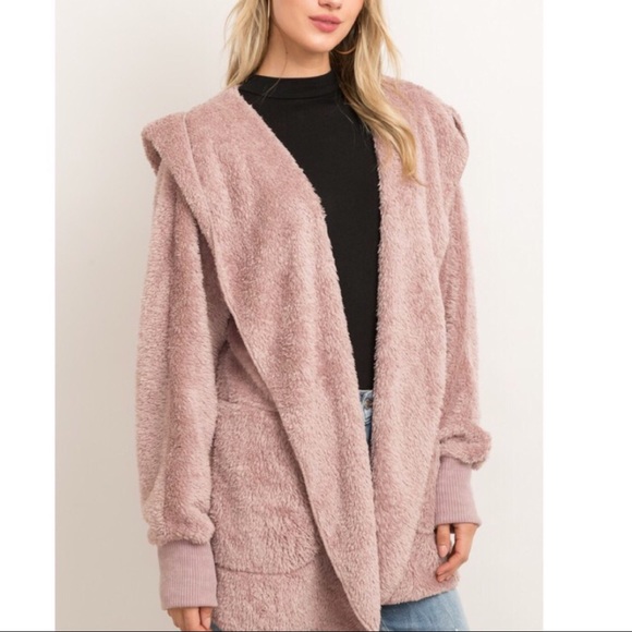 1 LEFT‼️SALE🎄The Coziest Cardigan-Dusty Lilac - Picture 3 of 5